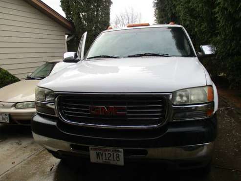 2001 GMC 2500 Plow Truck w/plow & salter - cars & trucks - by owner... for sale in milwaukee, WI