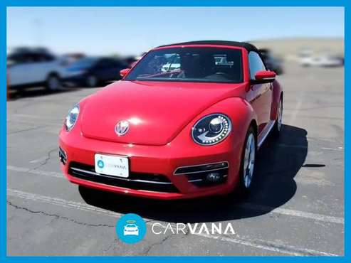 2019 VW Volkswagen Beetle 2 0T SE Convertible 2D Convertible Red for sale in NEWARK, NY
