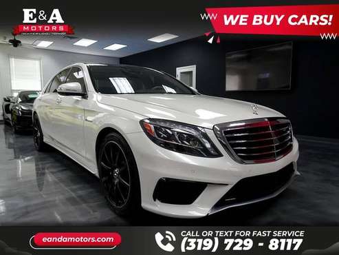 2015 Mercedes-Benz SClass S Class S-Class S63 S 63 S-63 AMG 4MATIC 4 for sale in Waterloo, IA