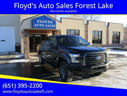 2016 FORD F150 - - by dealer - vehicle automotive sale for sale in Forest Lake, MN