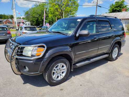 03 TOYOTA SEQUOIA 4X4 LEATHER 1-OWNER LOW MILEAGE 81K - cars & for sale in Front Royal, WV