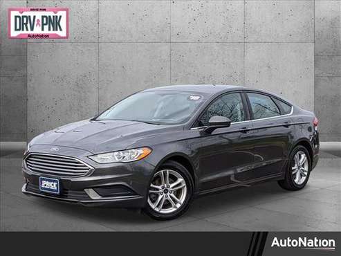 2018 Ford Fusion SE SKU: JR184879 Sedan - - by dealer for sale in North Canton, OH
