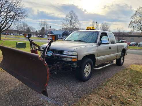 2002 Chevy Silverado plow truck - cars & trucks - by dealer -... for sale in Minneapolis, MN