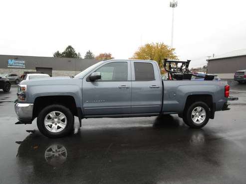 2016 CHEVY SILVERADO LT DOUBLE CAB-CLEAN CAR FAX - ONE OWNER - PLOW... for sale in Scranton, PA