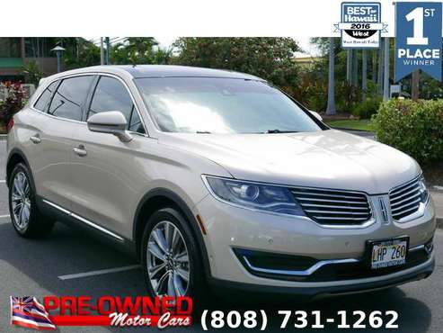 2017 LINCOLN MKX RESERVE, only 36k miles! - cars & trucks - by... for sale in Kailua-Kona, HI