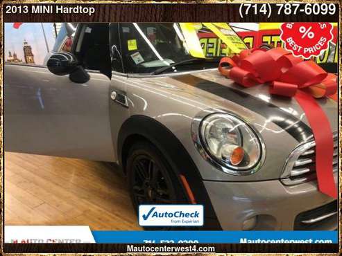 2013 MINI Hardtop Cooper 2dr Hatchback - cars & trucks - by dealer -... for sale in Anaheim, CA