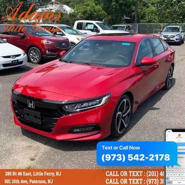 2019 Honda Accord Sedan Sport 2.0T Auto - Buy-Here-Pay-Here! - cars... for sale in Paterson, NY
