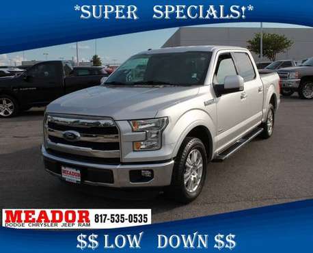 2015 Ford F-150 Lariat - Finance Here! Low Rates Available! for sale in Burleson, TX
