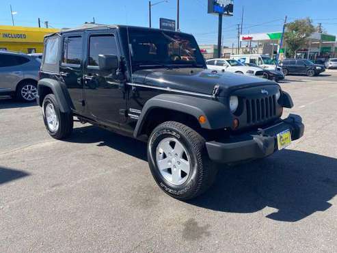 2010 Jeep Wrangler Unlimited Sport 4x4 4dr SUV - cars & trucks - by... for sale in Denver , CO