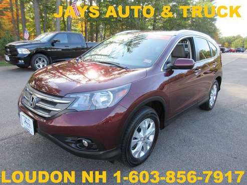 2014 HONDA CR-V EXL AWD SUV ONLY 86K WITH CERTIFIED WARRANTY - cars... for sale in LOUDON, ME