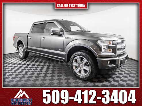 2015 Ford F-150 Platinum FX4 4x4 - - by dealer for sale in Pasco, WA