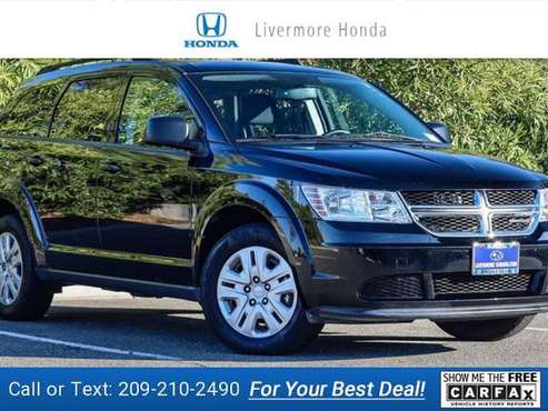 2015 Dodge Journey SE suv Pitch Black Clearcoat - cars & trucks - by... for sale in Livermore, CA