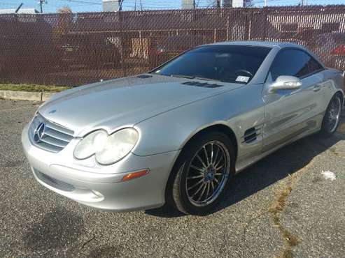 2003 mercedes sl 500 convertible 120k miles clean title - cars &... for sale in Hackensack, NY