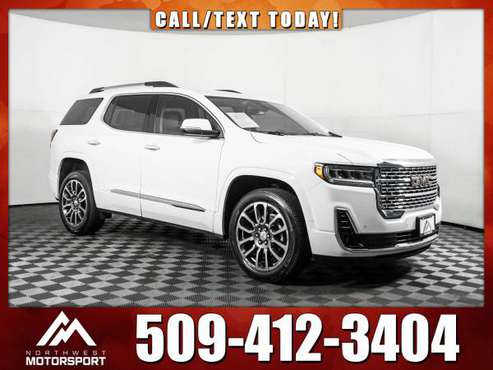 2020 *GMC Acadia* Denali AWD - cars & trucks - by dealer - vehicle... for sale in Pasco, WA