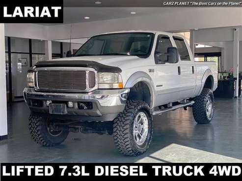 2003 Ford F-350 4x4 4WD F350 Super Duty Lariat LIFTED 7 3L DIESEL for sale in Gladstone, OR