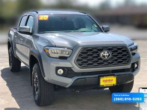 2020 Toyota Tacoma TRD Offroad - - by dealer - vehicle for sale in Bellingham, WA