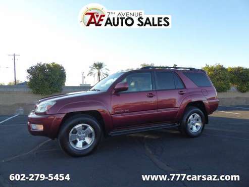 2005 TOYOTA 4RUNNER 4DR LIMITED V8 AUTO 4WD with 23 gallon fuel tank... for sale in Phoenix, AZ
