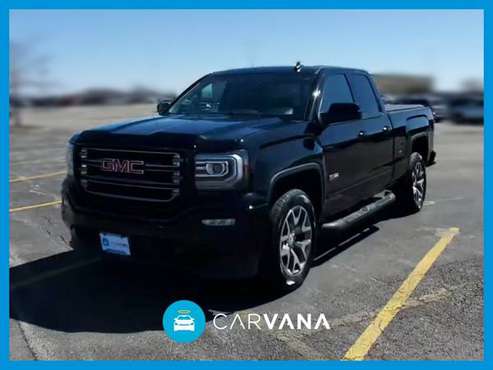 2018 GMC Sierra 1500 Double Cab SLT Pickup 4D 6 1/2 ft pickup Black for sale in Champaign, IL