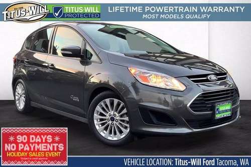 2017 Ford C-Max Energi Electric SE Hatchback - cars & trucks - by... for sale in Tacoma, WA