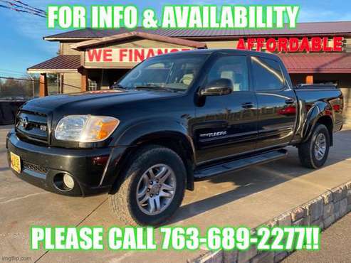 2006 TOYOTA TUNDRA LIMITED, 4X4, V8, LEATHER, SUNROOF.... - cars &... for sale in Cambridge, MN