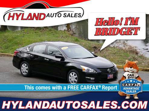 WE ARE OPEN! 2015 NISSAN ALTIMA *ONLY $500 DOWN @ HYLAND AUTO SALES👍... for sale in Springfield, OR