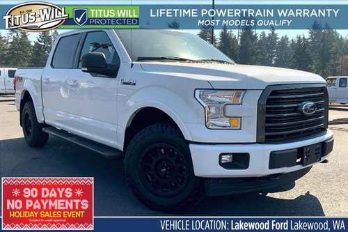 2017 Ford F-150 4x4 4WD F150 Truck XLT Crew Cab - cars & trucks - by... for sale in Lakewood, WA