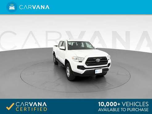2017 Toyota Tacoma Double Cab SR Pickup 4D 5 ft pickup White - FINANCE for sale in Chicago, IL