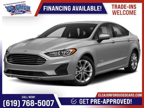 2019 Ford Fusion Hybrid Titanium FOR ONLY 370/mo! for sale in Santee, CA