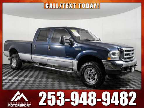 *4WD* 2002 *Ford F-350* Lariat 4x4 - cars & trucks - by dealer -... for sale in PUYALLUP, WA