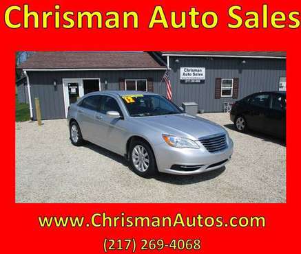 2012 Chrysler 200 Touring - - by dealer - vehicle for sale in Chrisman, IL, IL