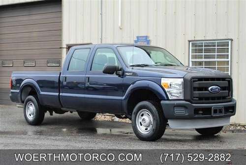 2011 Ford F-250 Super Duty XL Crew Cab - 11,000 Miles - Clean Carfax... for sale in Christiana, PA