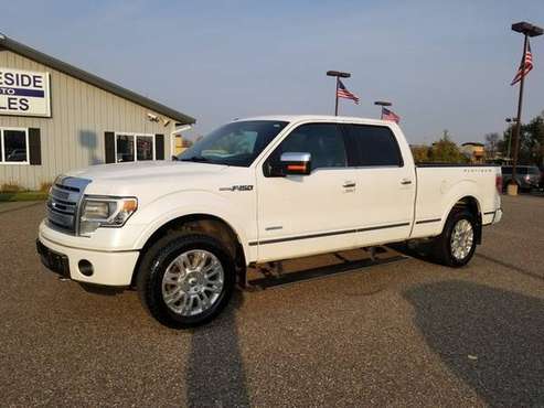 2013 Ford F-150 Platinum 4WD - cars & trucks - by dealer - vehicle... for sale in Forest Lake, MN