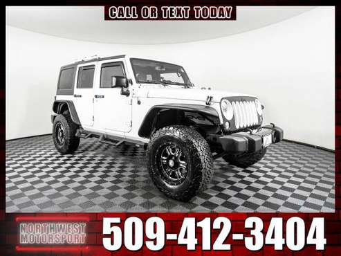 *SALE* 2015 *Jeep Wrangler* Unlimited Sport 4x4 - cars & trucks - by... for sale in Pasco, WA