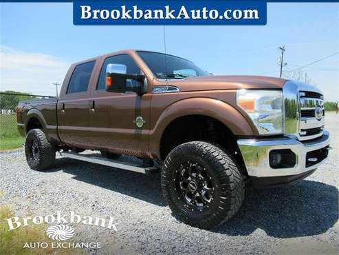 2011 FORD F250 SUPER DUTY LARIAT, Brown APPLY ONLINE for sale in Summerfield, VA