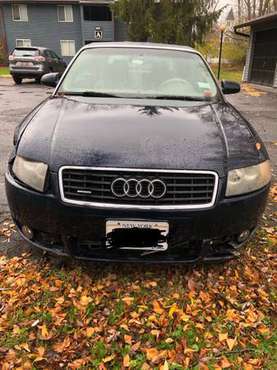 Drop top Audi! - cars & trucks - by owner - vehicle automotive sale for sale in Coxsackie, NY
