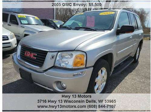 2005 GMC Envoy SLT 4WD 4dr SUV 154134 Miles - - by for sale in Wisconsin dells, WI