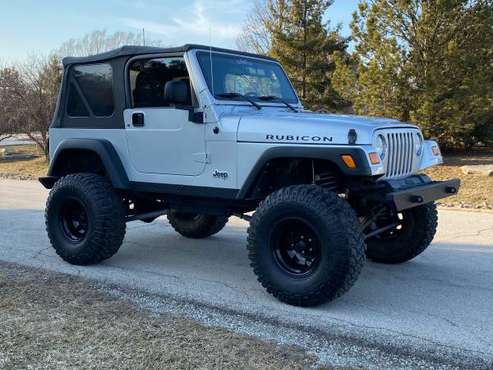 2003 Jeep Wrangler Rubicon! 5 spd Rubicon Express long Arm Lift 6 for sale in Frankfort, IL