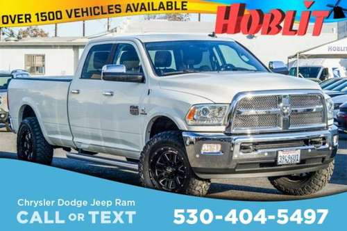 2017 Ram 3500 Laramie Longhorn - cars & trucks - by dealer - vehicle... for sale in Woodland, CA