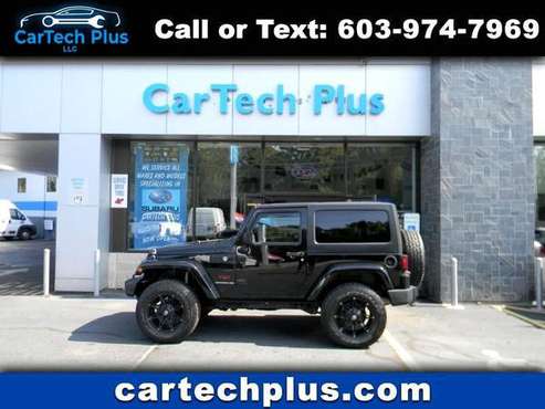 2014 Jeep Wrangler SAHARA 4WD AUTOMATIC WITH HARDTOP - cars & trucks... for sale in Plaistow, MA