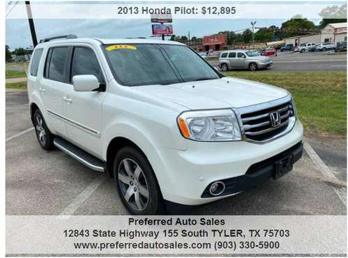 2013 Honda Pilot-4WD-1 OWNER!-DVD-3rd Row-Clean! *Possible Finance*... for sale in Tyler, TX