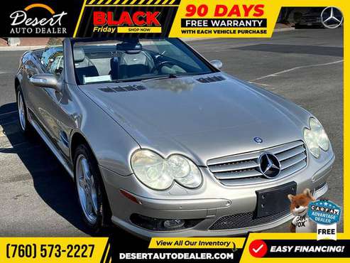 2004 Mercedes-Benz SL55 AMG Convertible at a DRAMATIC DISCOUNT -... for sale in Palm Desert , CA