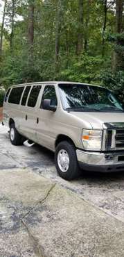2008 Silver Super Duty Ford XLT Econoline 15 passenger Van for sale in Marietta, GA
