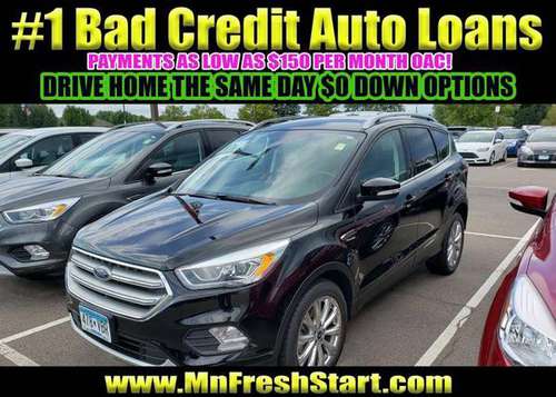 💯 2017 FORD ESCAPE 💯 BAD CREDIT NO CREDIT OK 0-$500 DOWN oac! for sale in Minneapolis, MN