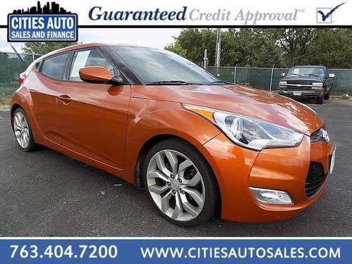 2012 *Hyundai* *Veloster* *3d Coupe w/Black Seats Auto - cars &... for sale in Crystal, MN