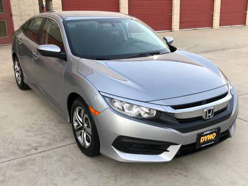 2017 Honda Civic LX Like NEW No Accidents back-up camera Gas Saver for sale in Yorba Linda, CA