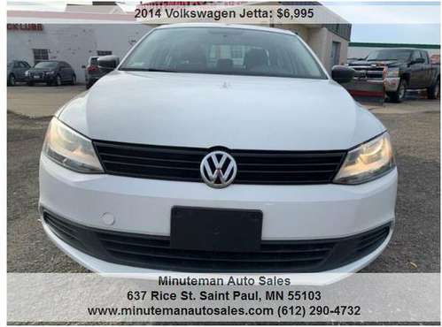 2014 Volkswagen Jetta S 4dr Sedan 6A 55954 Miles - cars & trucks -... for sale in Saint Paul, MN
