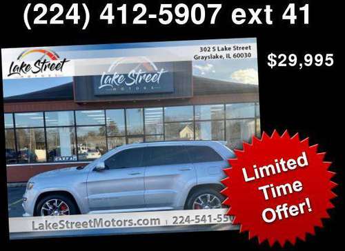 2012 Jeep Grand Cherokee SRT8 - cars & trucks - by dealer - vehicle... for sale in Grayslake, IL