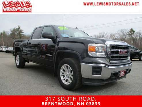 2014 GMC Sierra 1500 4x4 4WD Truck SLE Full Power Back Up Cam Double for sale in Brentwood, NH