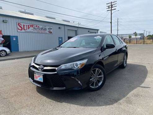 2016 Toyota Camry SE Black on Black - - by dealer for sale in Stockton, CA