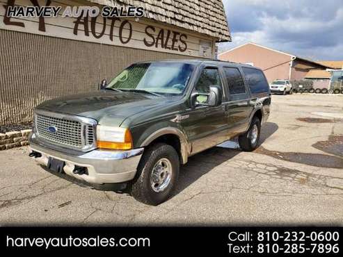 2001 Ford Excursion Limited 4WD - cars & trucks - by dealer -... for sale in Flint, MI